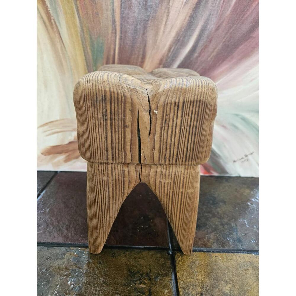 Giant Wooden Human Tooth Dental Office Decor Hand Carved Sculpture Vtg Rare Art - Picture 5 of 11